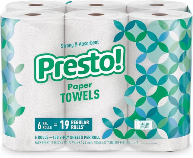 Thumbnail 6 de Amazon Presto! Paper Towels 128 Sheets 🧻