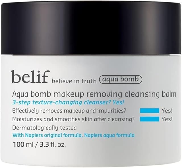 Imagen de belif Aqua Bomb Bálsamo Desmaquillante Hidratante 💧 en OfertitasTOP