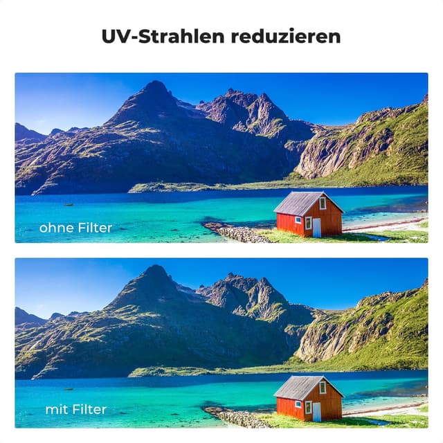 Detalle 2 de K&F CONCEPT Nano X Armor UV-Filter 82 mm