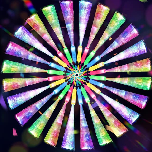 Thumbnail 6 de SHQDD Glow Fiber Wands Set