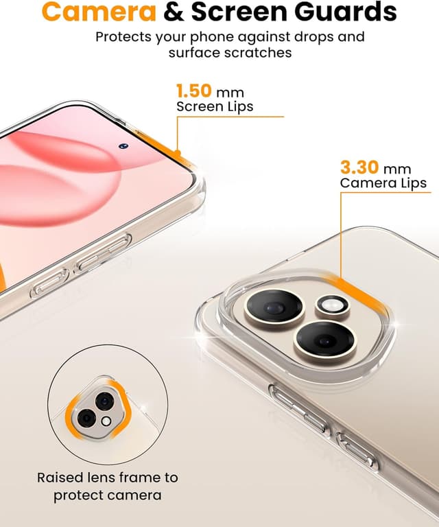 Detalle 2 de ACRONIX Cover trasparente in TPU per Honor 400 5G (non per 400 Lite) con protezione antiurto