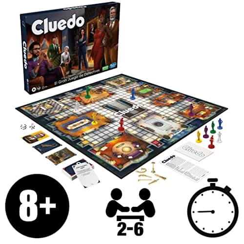 Thumbnail 7 de Hasbro Cluedo Rediseñado — Juego de mesa para 8+ 🎲