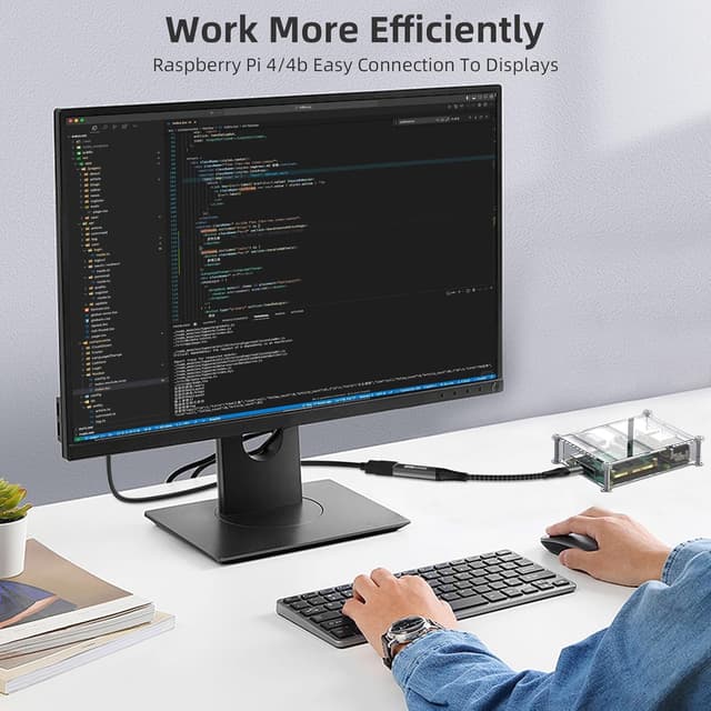 Detalle 2 de Micro HDMI to HDMI Adapter 4K 60Hz