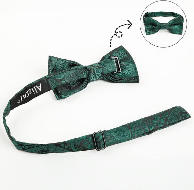 Detalle 2 de Alizeal boys bow tie braces set 87 cm