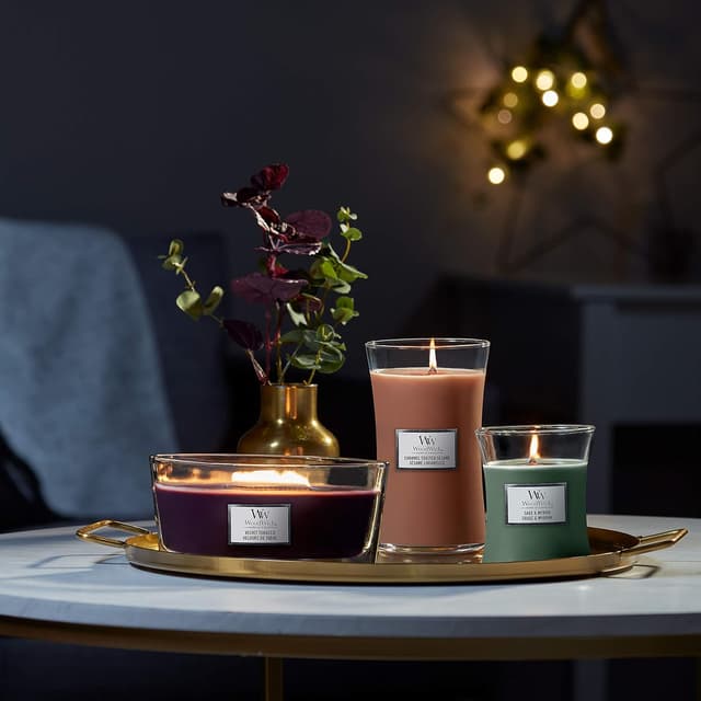 Thumbnail 6 de WoodWick Bougie Lavande et Cèdre moyenne