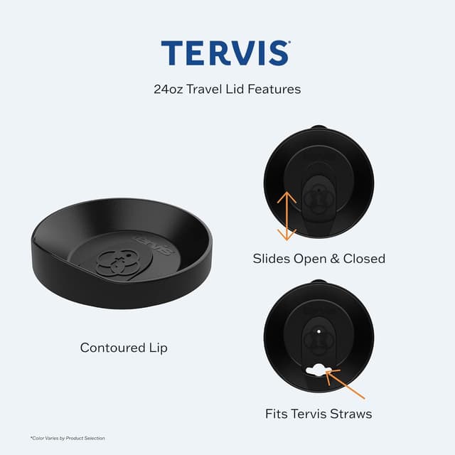 Detalle de Tervis Florida Key West Collage 16oz Tumbler Mug with Wrap and Yellow Lid (Clear)