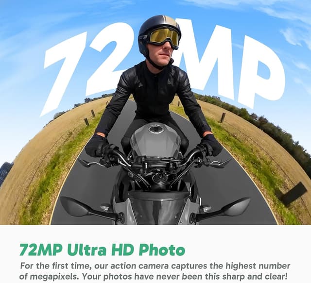 Detalle 2 de AKASO 360 Camera Motorcycle Combo 360° Video