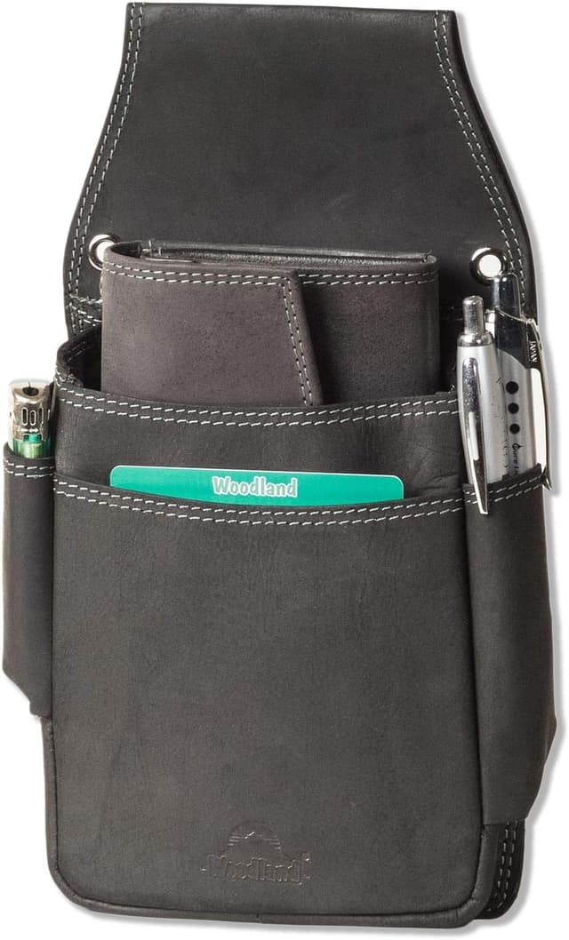 Detalle 2 de Woodland Robustes Kellnerbörsen-Holster
