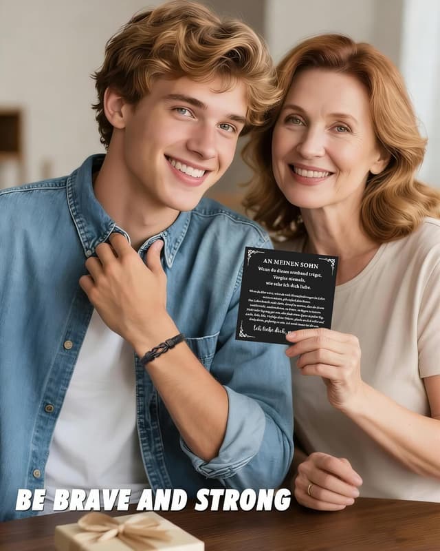 Thumbnail 4 de HAYOUWAY Lederarmband Herren