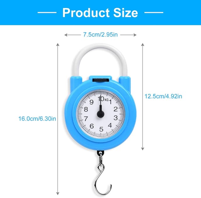 Thumbnail 1 de Vicloon Bilancia digitale a gancio 10 kg