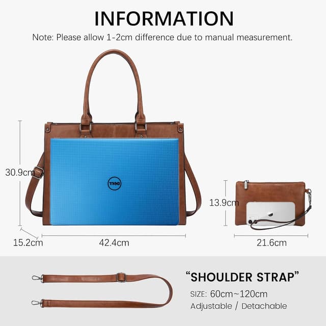 Detalle 2 de LOVEVOOK Laptoptasche 15,6 Zoll