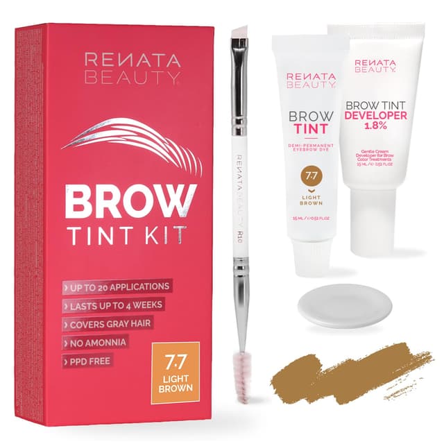 Detalle de Renata Beauty Brow Färbeset Augenbrauenfarbe