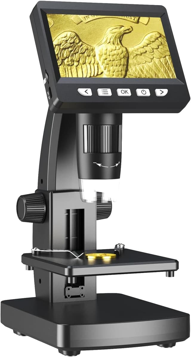 Detalle de APOICK microscopio digitale 1080P 50-1000X