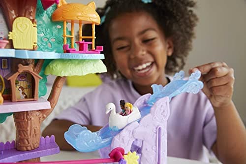 Thumbnail 1 de Polly Pocket POLLYVILLE Pet Adventure Treehouse Playset