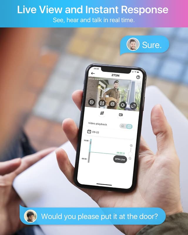 Thumbnail 6 de ZOSI 2K C289 Outdoor 360° WiFi Security Camera with Person/Vehicle Detection