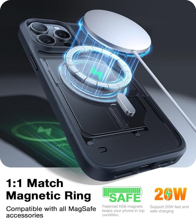 Detalle 2 de TORRAS iPhone 14 Pro Max MagSafe case, 12ft shockproof