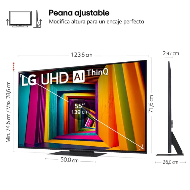 Thumbnail 1 de LG 55UT91006LA TV LED 55'' UHD 4K