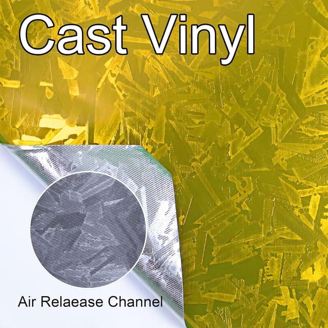 Detalle de Deecam Forged Carbon Folie glänzend, selbstklebend (Vinyl) für Auto, Motorrad & Fahrrad, 150 x 30 cm