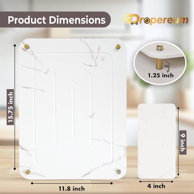 Detalle de Dropereum Stone Drying Mat 450°F