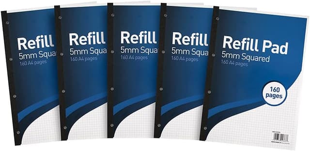 Detalle de SUMMIT A4 Refill Pad (5 mm squared) – 160-page pack of 5