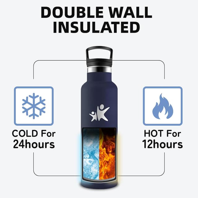 Detalle 1 de Borraccia Termica 500 ml con Cannuccia