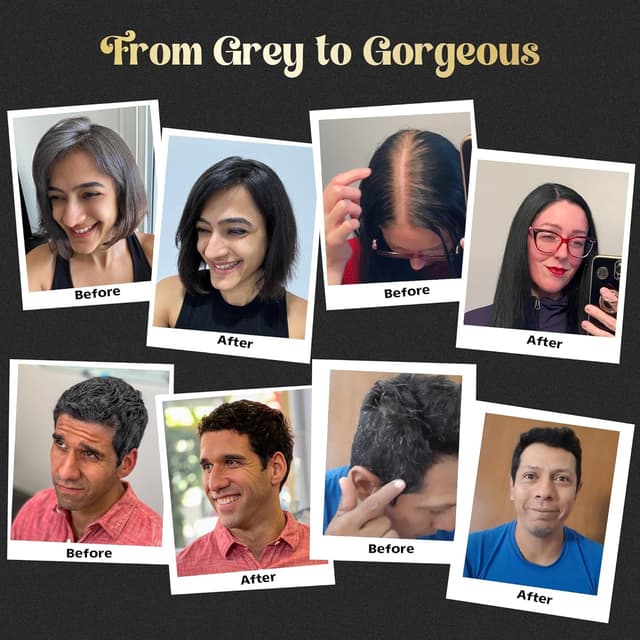 Thumbnail 5 de Herbishh Hair Color Shampoo 500ml — Black