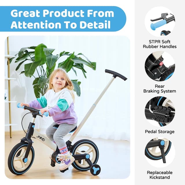 Thumbnail 5 de JMMD 6-in-1 Toddler Bike 12"