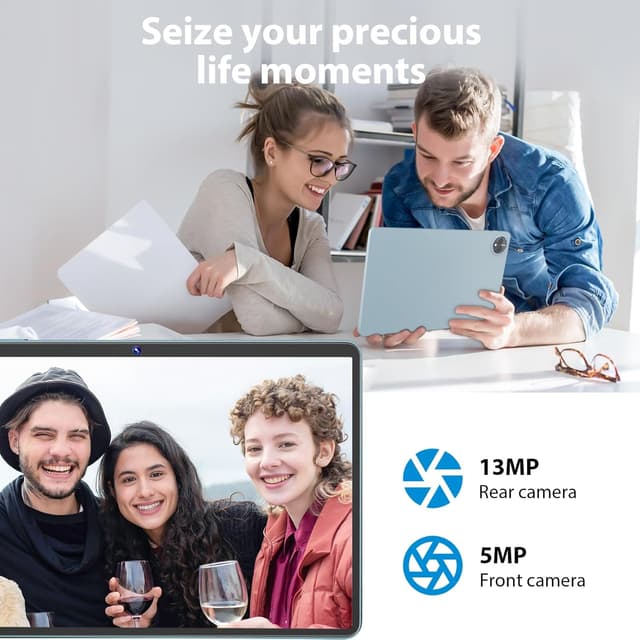 Thumbnail 6 de Suicoey Suicoey 2026 11-inch Android 15 Tablet with Keyboard (Gemini AI, 24GB+256GB, 5G, Widevine L1)