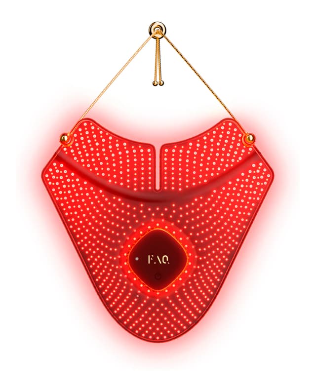 Detalle de FAQ 211 Máscara LED cuello y escote 761 puntos, 15 min