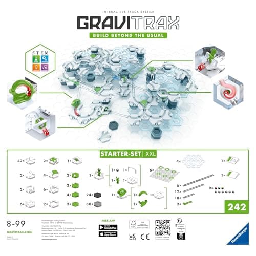Thumbnail 6 de Ravensburger Gravitrax Starter Set XXL — circuito de 242 piezas 🧩