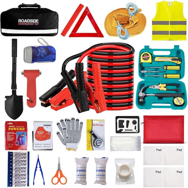 Imagen de Car Emergency Roadside Tool Kit 500A en OfertitasTOP