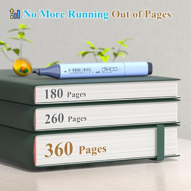 Thumbnail 4 de Smarpau A5 Lined Journal 360 Pages