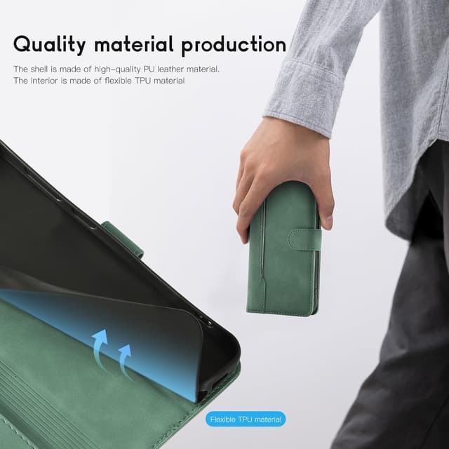 Detalle 2 de AsWant Moto G75 Handyhülle mit RFID