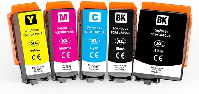 Detalle de Skydo Cartouches d’encre 202XL (202 XL) Multipack compatible Epson 202XL – Pack de 5