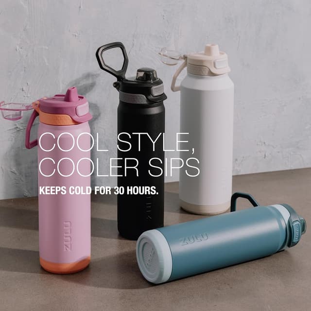 Thumbnail 3 de ZULU Powerfill Pro 40oz stainless steel water bottle