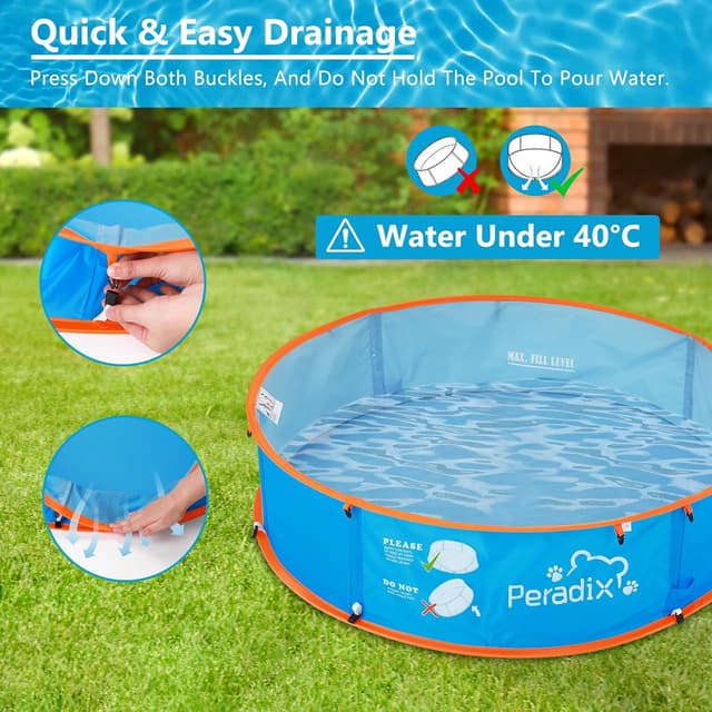 Detalle de Peradix Splash Pool 4-in-1 Baby Beach Tent with UV Canopy & Mosquito Net