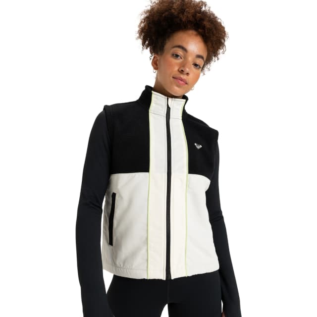 Detalle de Roxy Waves Of Warmth Chaleco de mujer