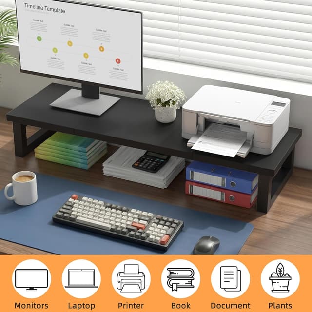 Detalle 2 de OYRREU Bildschirmerhöhung 91x26 cm