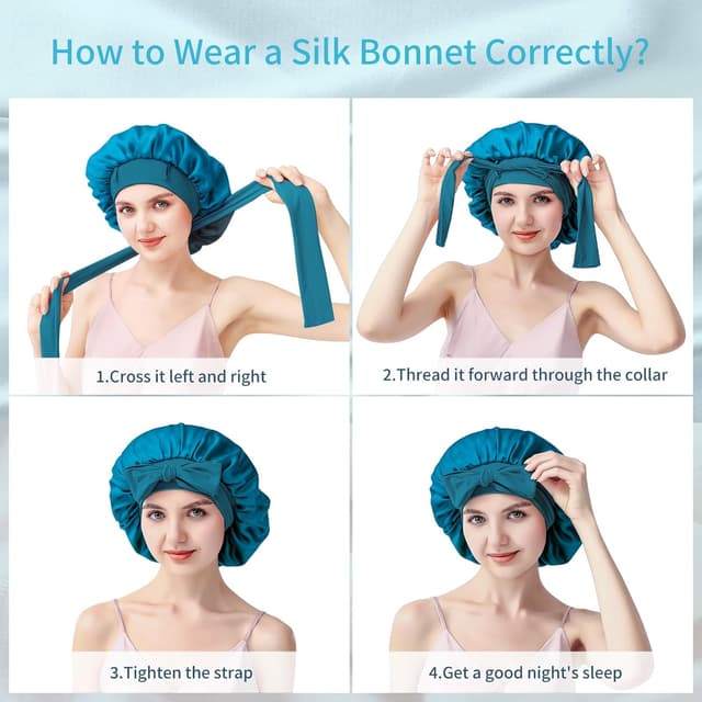Thumbnail 6 de Silmana Silk Bonnet 22 Momme