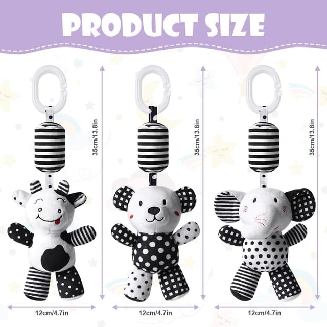 Thumbnail 1 de Aolso Kinderwagen Spielzeug 3er-Set