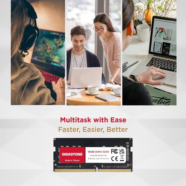 Thumbnail 6 de Gigastone DDR4 32 Go 3200 MHz SODIMM
