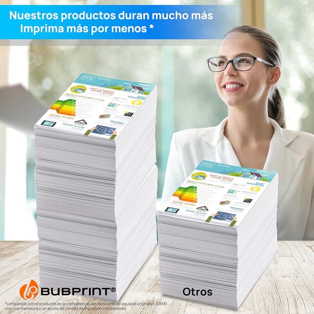 Thumbnail 4 de Bubprint ⚫ 4 Cartuchos HP 364XL para DeskJet y OfficeJet