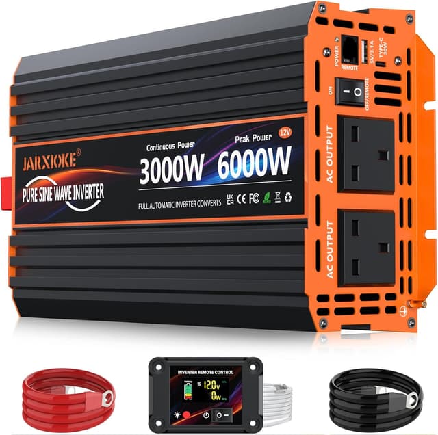 Detalle de JARXIOKE 3000W pure sine power inverter