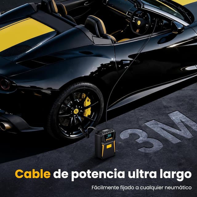 Thumbnail 4 de Ipflin Inflador Ruedas Coche 12V 150 PSI