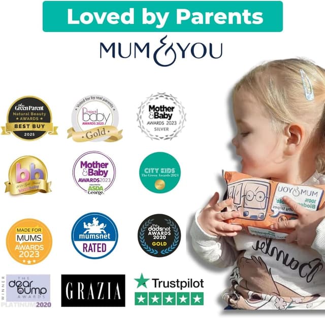 Thumbnail 6 de Mum & You Baby Wipes (99.4% Water) – Biodegradable, Fragrance-Free & Hypoallergenic, 336 Newborn Wipes (6 x 56)