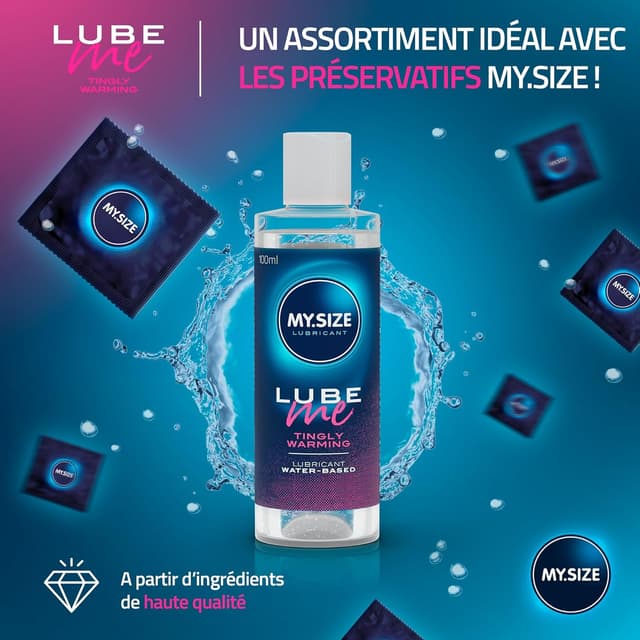 Thumbnail 5 de MY.SIZE Lube Me Premium 100 ml lubrifiant chauffant
