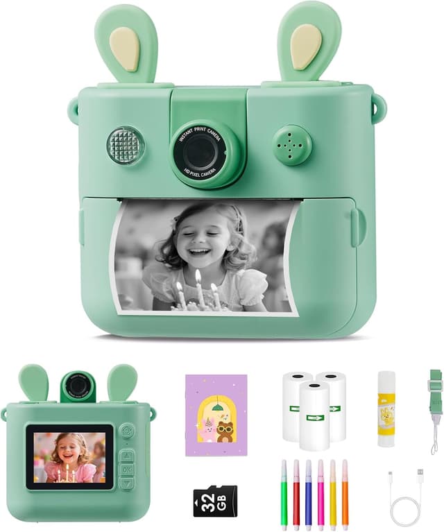 Detalle de ORGSTA Kidizoom Instant Print Camera 32G