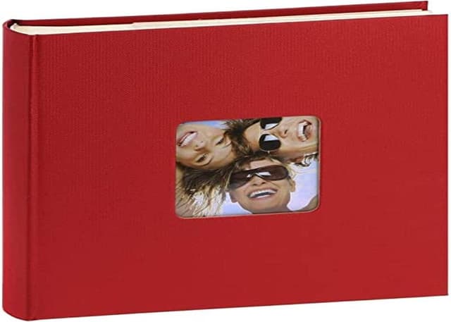 Detalle de Walther Design Album photo rouge Fun ME-116-R (200 photos 13 x 18 cm)