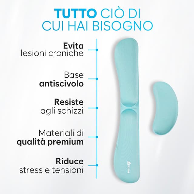 Thumbnail 4 de KLIM Wrist Rest set poggiapolsi per tastiera e mouse 🖱