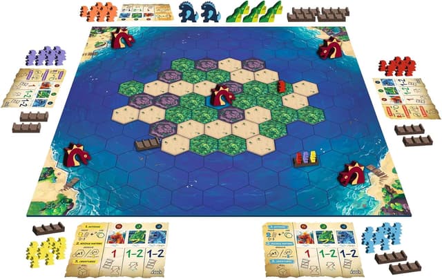 Detalle 2 de Asmodee Survive The Island 45 min